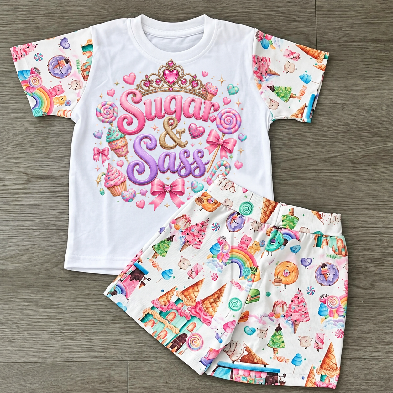 🍬🍭 CandyLand Shorts&Tee🍭🍬