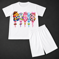 White T-Shirt Set